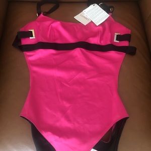 La Perla Size IT 4 Pink Swimsuit, Retail $925